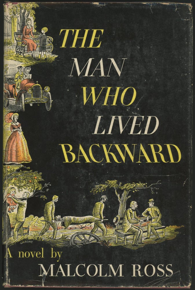 Item #23134 THE MAN WHO LIVED BACKWARD. Malcolm Ross.