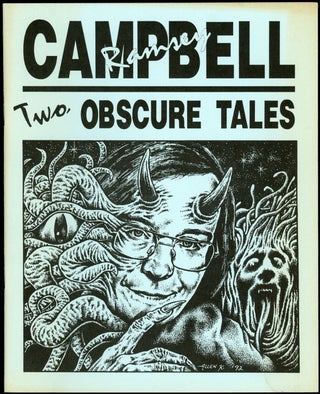 Item #23248 TWO OBSCURE TALES. Ramsey Campbell