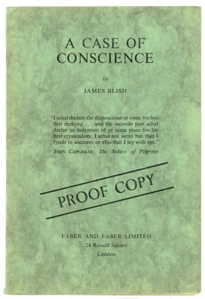Item #23458 A CASE OF CONSCIENCE. James Blish