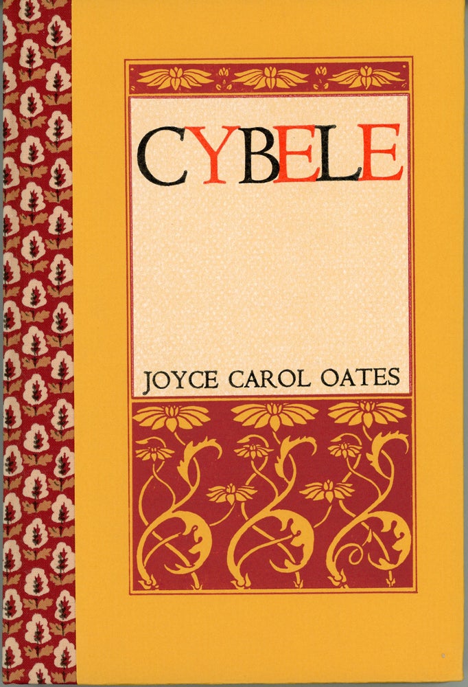 Item #23496 CYBELE. Joyce Carol Oates.