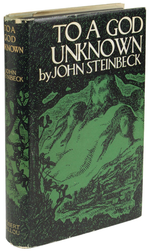 Item #23514 TO A GOD UNKNOWN. John Steinbeck.
