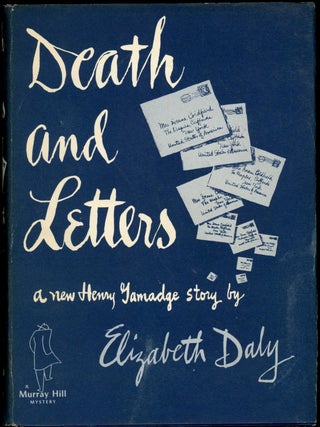 Item #23528 DEATH AND LETTERS. Elizabeth Daly