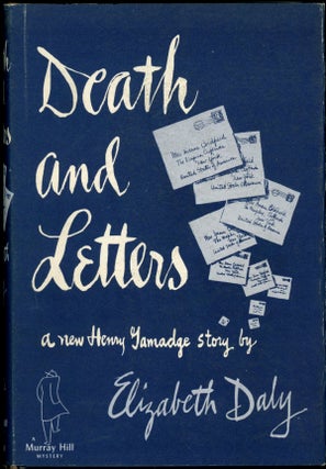 Item #23529 DEATH AND LETTERS. Elizabeth Daly