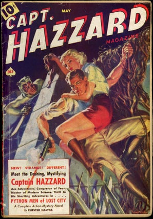 Item #23628 CAPTAIN HAZARD. CAPTAIN HAZARD. May 1938, No. 1 Volume 1