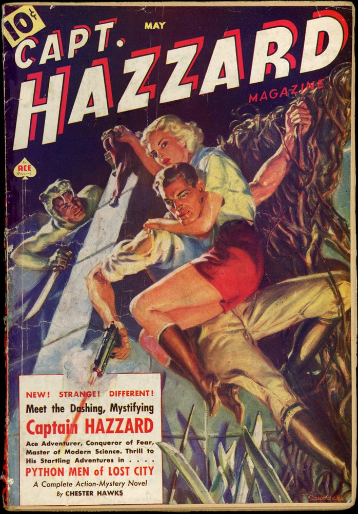 Item #23628 CAPTAIN HAZARD. CAPTAIN HAZARD. May 1938, No. 1 Volume 1.