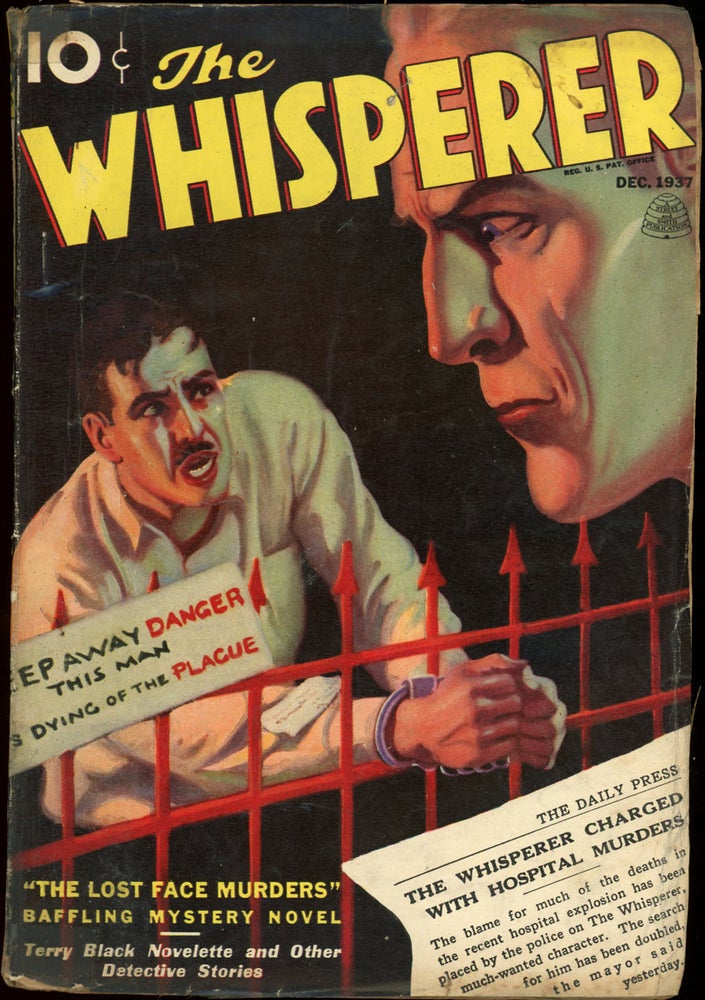 Item #23647 THE WHISPERER. THE WHISPERER. December 1937, No. 2 Volume 3.