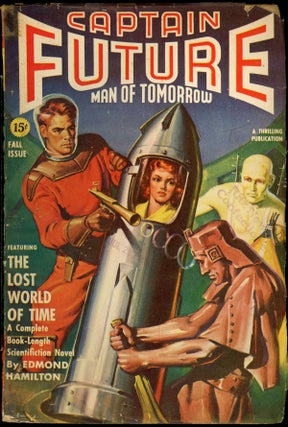 Item #23741 CAPTAIN FUTURE. CAPTAIN FUTURE. Fall 1941, No. 2 Volume 3, Edmond Hamilton