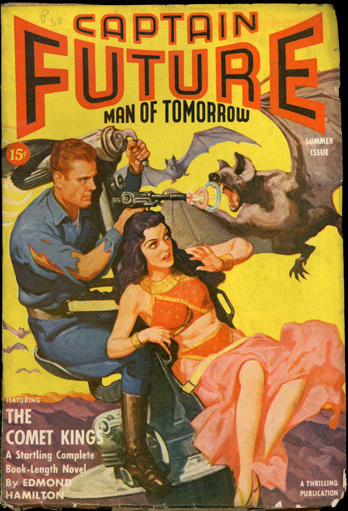 CAPTAIN FUTURE | CAPTAIN FUTURE. Summer 1942, No. 2 Volume 4