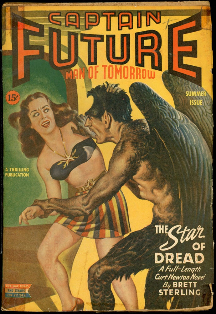 Item #23748 CAPTAIN FUTURE. CAPTAIN FUTURE. Spring 1943, No. 3 Volume 5.