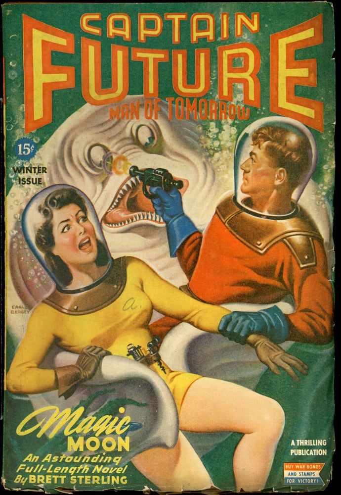 Item #23749 CAPTAIN FUTURE. CAPTAIN FUTURE. Winter 1944, No. 1 Volume 6.