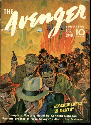 Item #23753 THE AVENGER. THE AVENGER. April 1940, No. 2 Volume 2