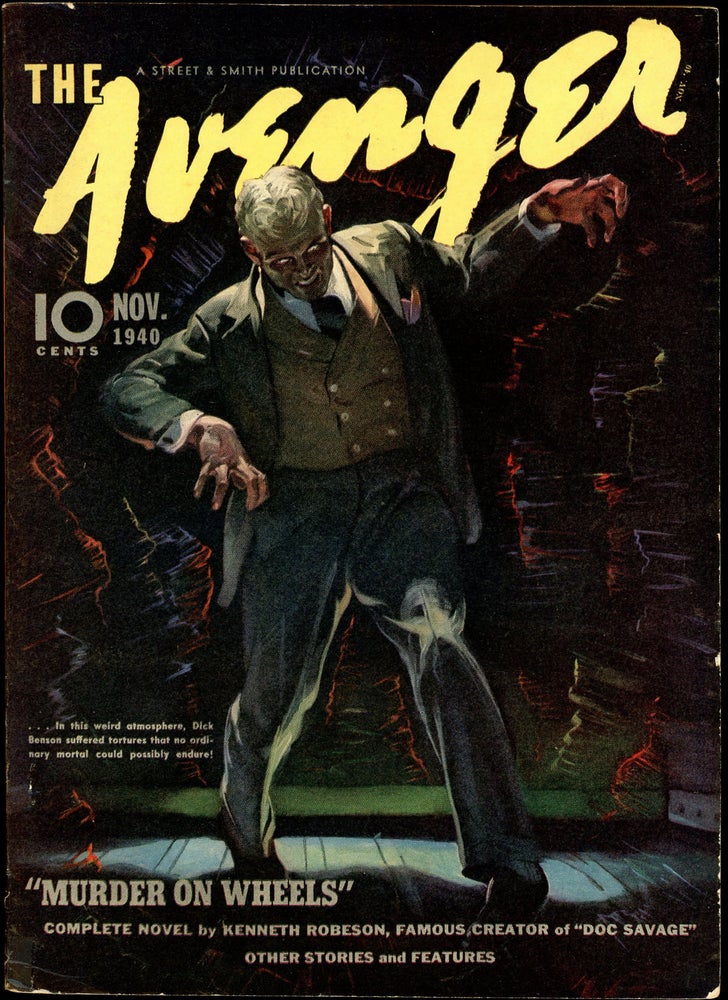 Item #23757 THE AVENGER. THE AVENGER. October 1940, No. 1 Volume 3.