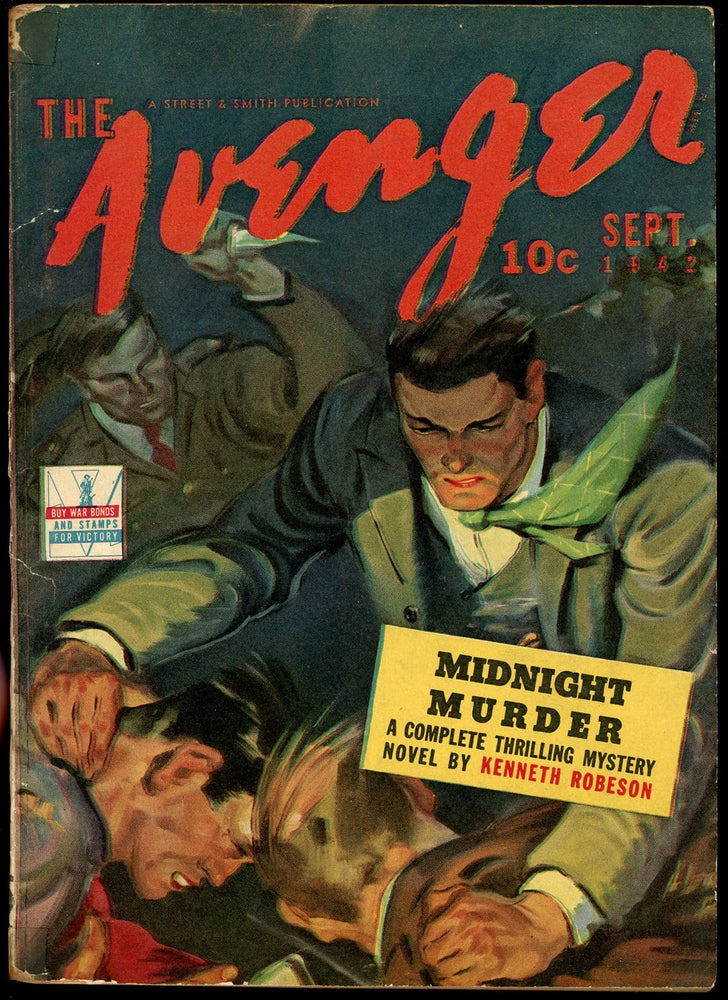 Item #23767 THE AVENGER. THE AVENGER. September 1942, No. 6 Volume 4.