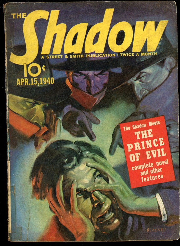 Item #23787 THE SHADOW. 1940 THE SHADOW. April 15, Volume 33 No. 3.