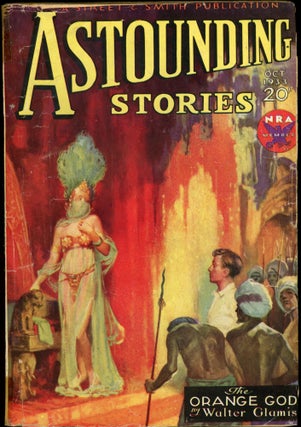 Item #23834 ASTOUNDING STORIES. ASTOUNDING STORIES. October 1933. . F. Orlin Tremaine, Number 2...
