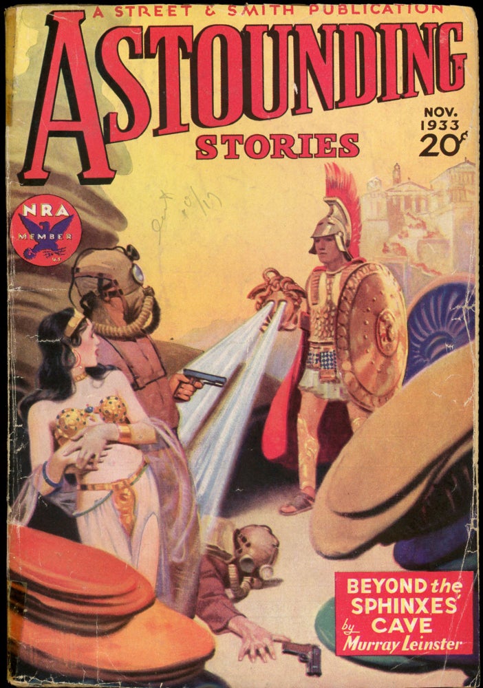 Item #23835 ASTOUNDING STORIES. ASTOUNDING STORIES. November 1933. . F. Orlin Tremaine, Number 3 Volume 12.