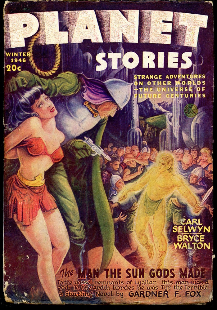 Item #23860 PLANET STORIES. Ed PLANET STORIES. Winter 1946. . Paul L. Payne, No. 5 Volume 3.