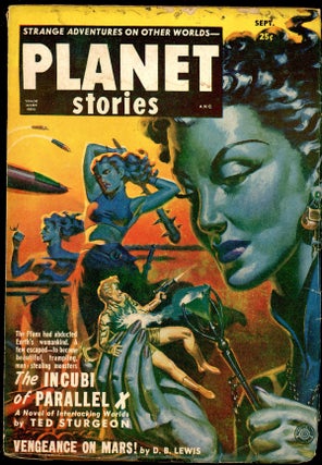 Item #23876 PLANET STORIES. 1951 PLANET STORIES. September, Number 2 Volume 5