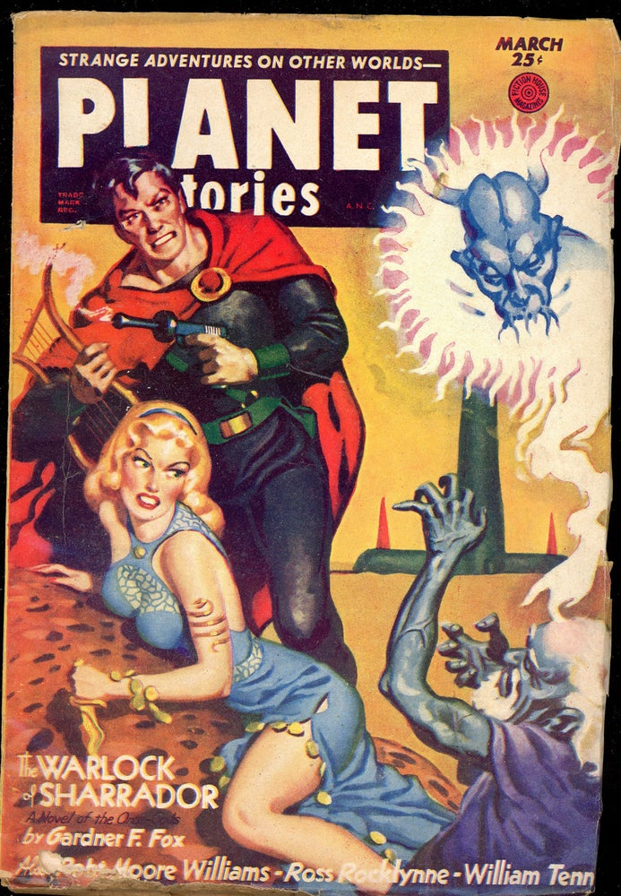 Item #23882 PLANET STORIES. ed PLANET STORIES. March 1953. . Jack O'Sullivan, Number 11 Volume 5.