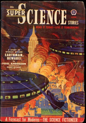 Item #23926 SUPER SCIENCE STORIES. CANADIAN ISSUE, ed SUPER SCIENCE STORIES. June 1951. . Ejler...