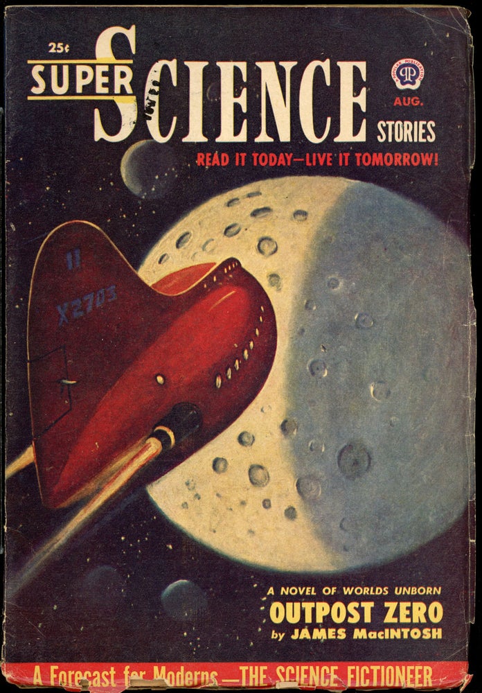 Item #23927 SUPER SCIENCE STORIES. CANADIAN ISSUE, ed SUPER SCIENCE STORIES. August 1951. . Ejler Jakobssen, Number 3 Volume 8.