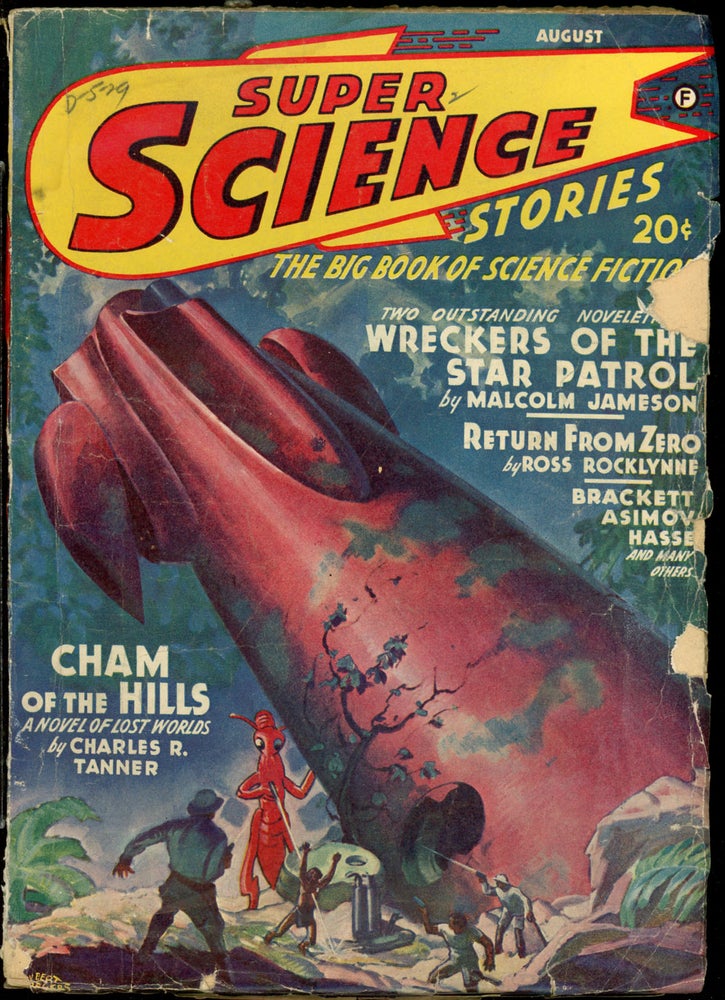 Item #23932 SUPER SCIENCE NOVELS. ed SUPER SCIENCE NOVELS. August 1942. . Alden H. Norton, Number 1 Volume 4.