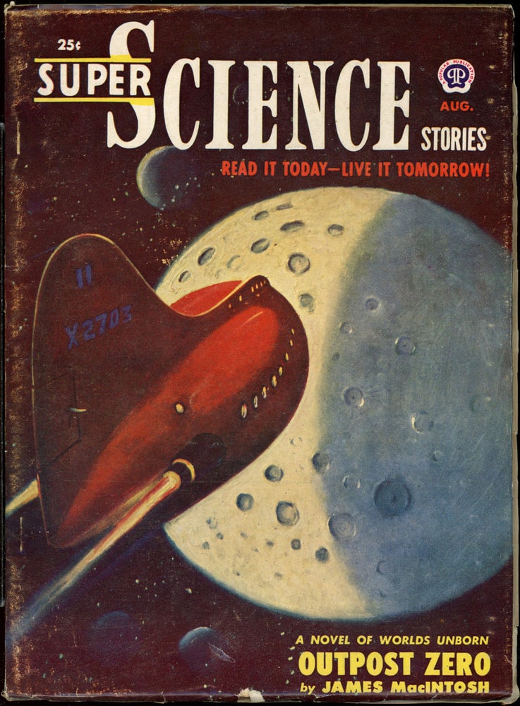 Item #23947 SUPER SCIENCE STORIES. ed SUPER SCIENCE STORIES. August 1951. . Ejler Jakobssen, Number 3 Volume 8.