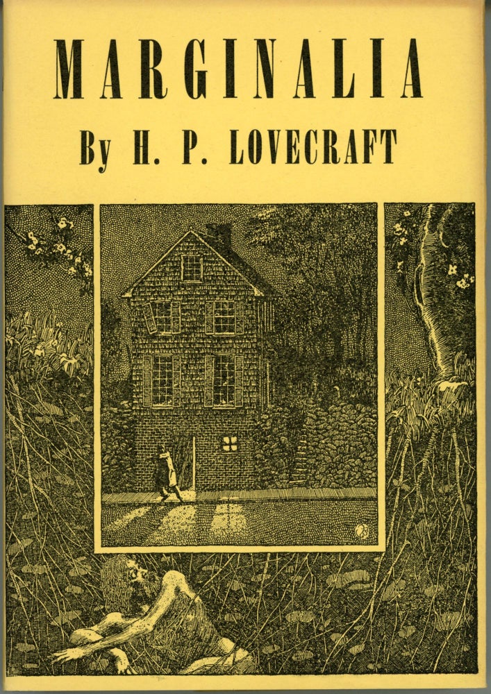 Item #24152 MARGINALIA ... Collected by August Derleth and Donald Wandrei. Lovecraft.