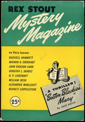 Item #24235 REX STOUT MYSTERY MAGAZINE. REX STOUT MYSTERY MAGAZINE. February 1946 ., Rex Stout,...