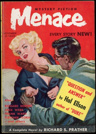 Item #24248 MENACE. MENACE. November 1954. . John McCloud, Numbers 1 Volume 1