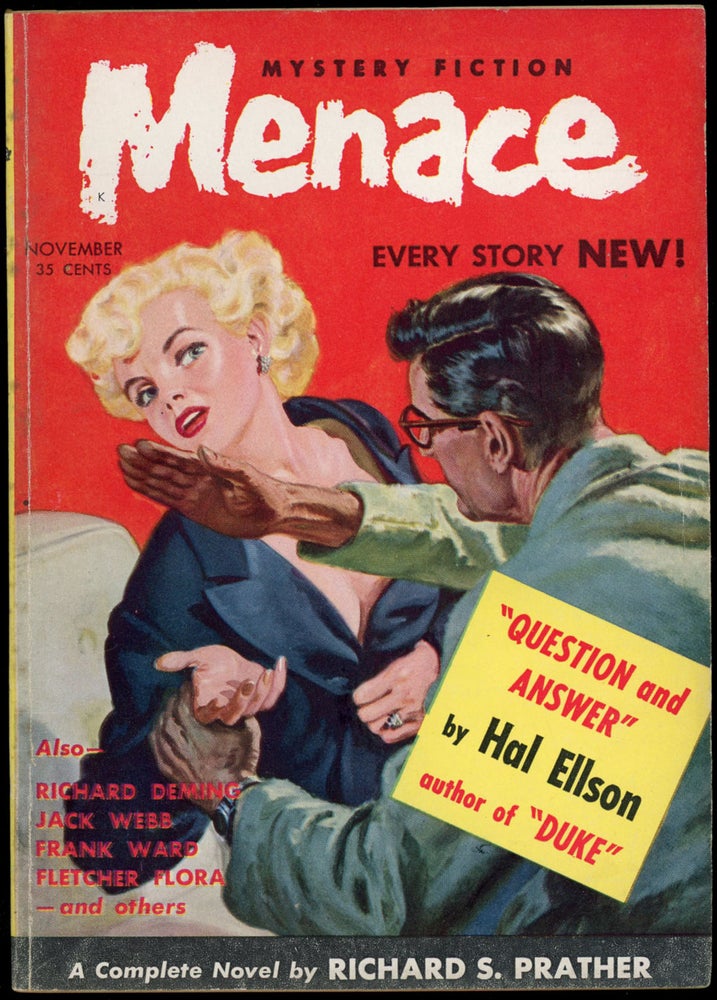 Item #24248 MENACE. MENACE. November 1954. . John McCloud, Numbers 1 Volume 1.