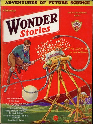 Item #24366 WONDER STORIES. 1932 . WONDER STORIES. February, Hugo Gernsback, No. 9 Volume 3