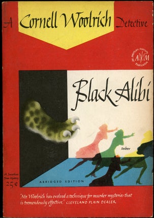 Item #24415 BLACK ALIBI. Cornell Woolrich