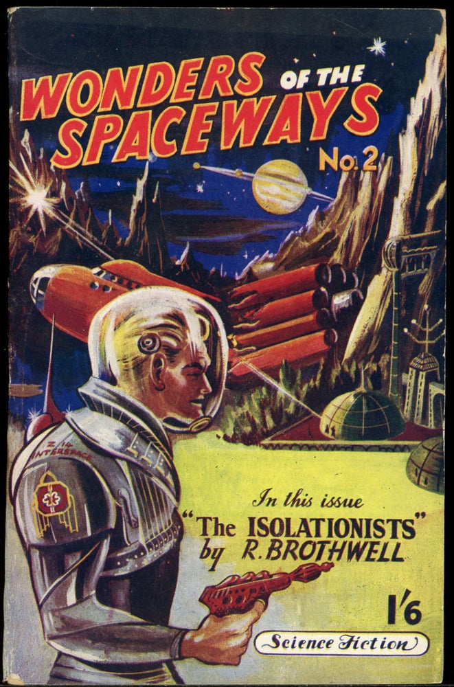 Item #24452 WONDERS OF THE SPACEWAYS. Michael Nahum, Sol Assael, 1952 January.