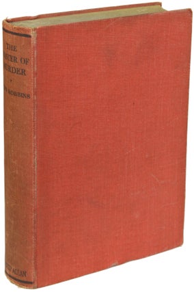 Item #24554 THE MASTER OF MURDER. Tod Robbins, Clarence Aaron Robbins