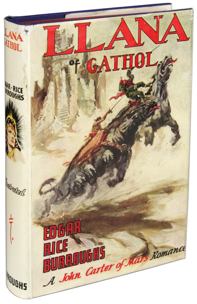 Item #24845 LLANA OF GATHOL. Edgar Rice Burroughs.