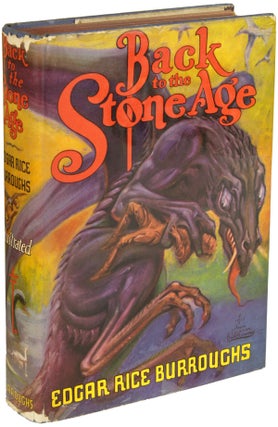 Item #24857 BACK TO THE STONE AGE. Edgar Rice Burroughs