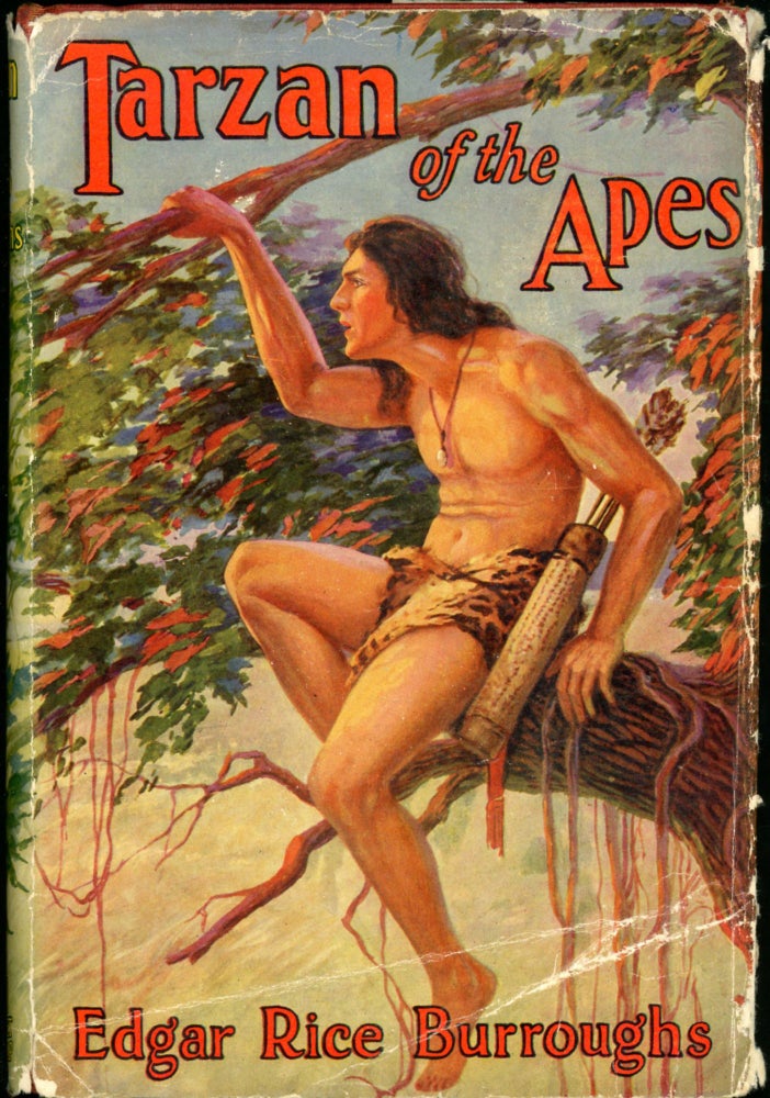 Item #24920 TARZAN OF THE APES. Edgar Rice Burroughs.