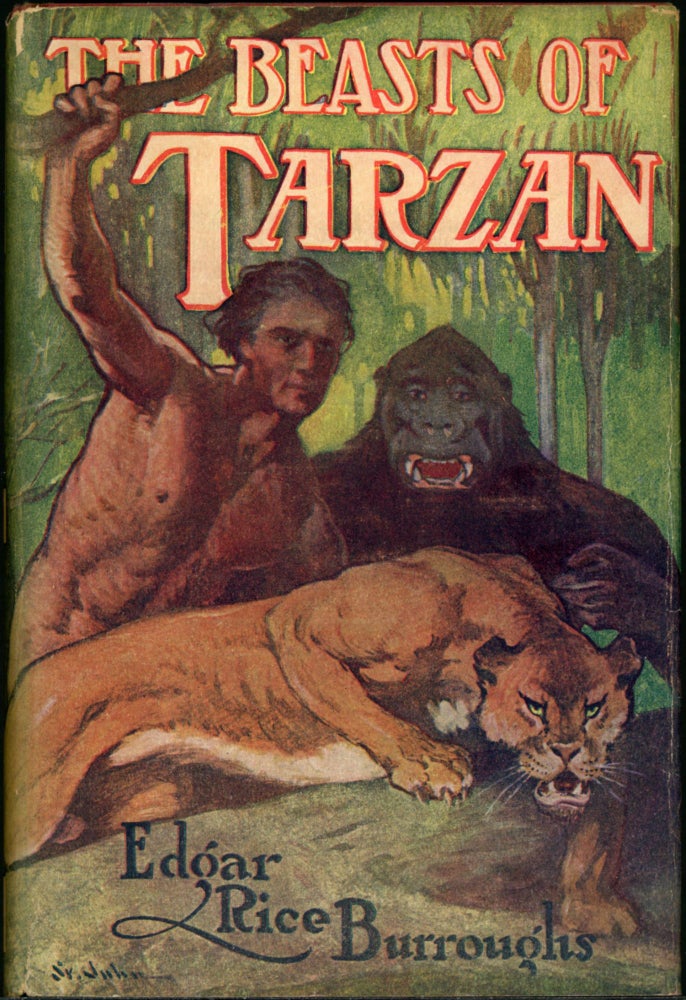 Item #24924 THE BEASTS OF TARZAN. Edgar Rice Burroughs.
