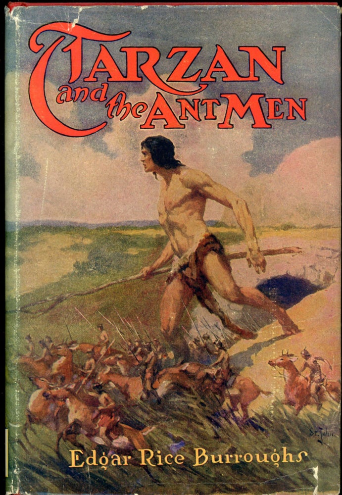 Item #24932 TARZAN AND THE ANT MEN. Edgar Rice Burroughs.