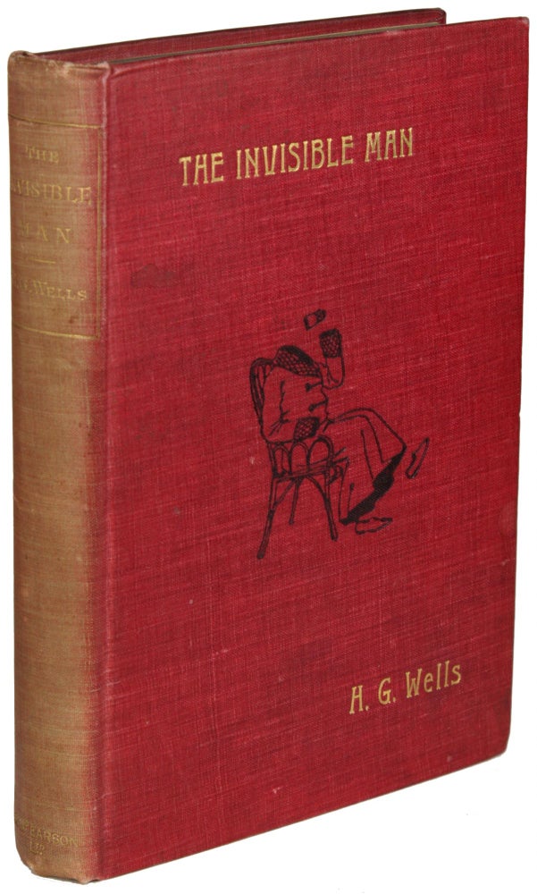 Item #24978 THE INVISIBLE MAN: A GROTESQUE ROMANCE. Wells.
