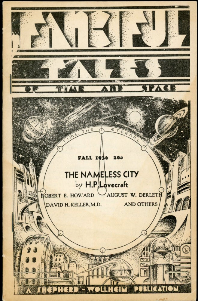 Item #25192 "The Nameless City," in FANCIFUL TALES. Lovecraft.