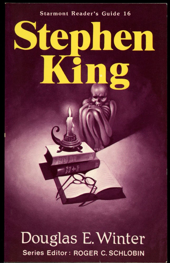 Item #2523 STARMONT READER'S GUIDE TO STEPHEN KING. Stephen King, Douglas E. Winter.