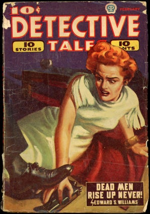 Item #25239 DETECTIVE TALES [CANADIAN ISSUE]. DETECTIVE TALES. February 1944, No. 13 Volume 22