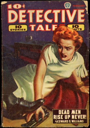 Item #25240 DETECTIVE TALES [CANADIAN ISSUE]. DETECTIVE TALES. February 1944, No. 13 Volume 22