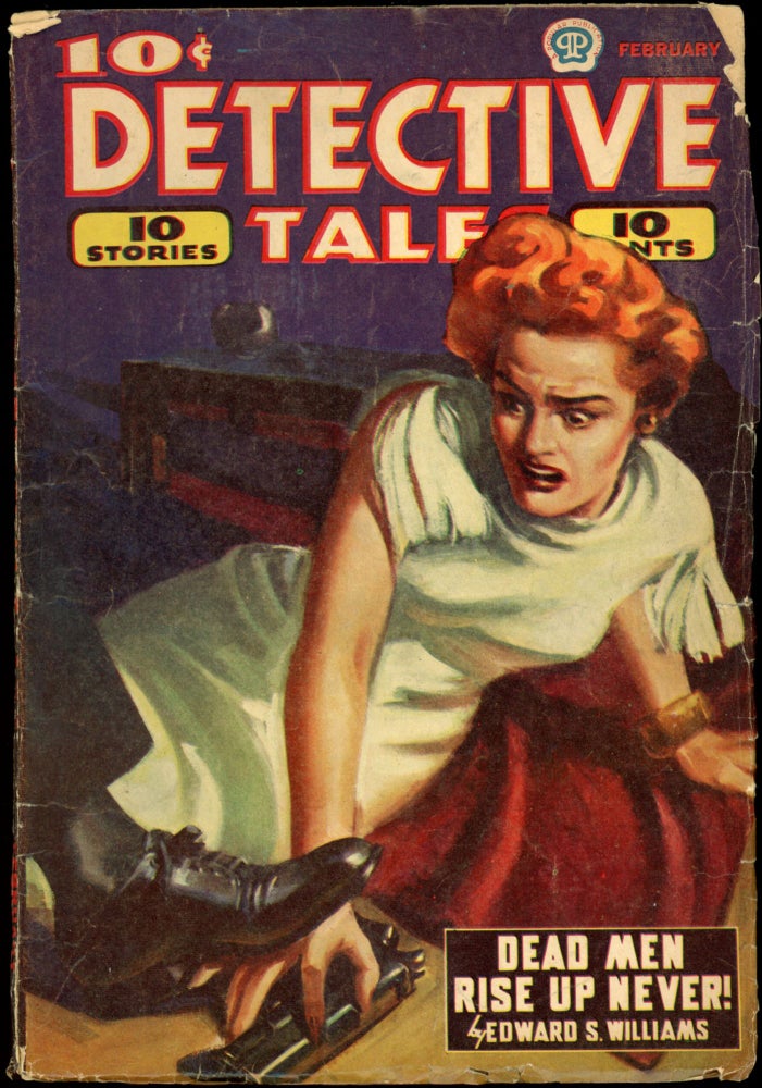 Item #25240 DETECTIVE TALES [CANADIAN ISSUE]. DETECTIVE TALES. February 1944, No. 13 Volume 22.