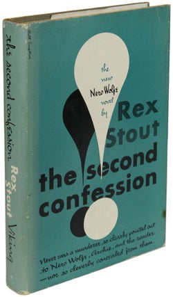 Item #25285 THE SECOND CONFESSION. Rex Stout
