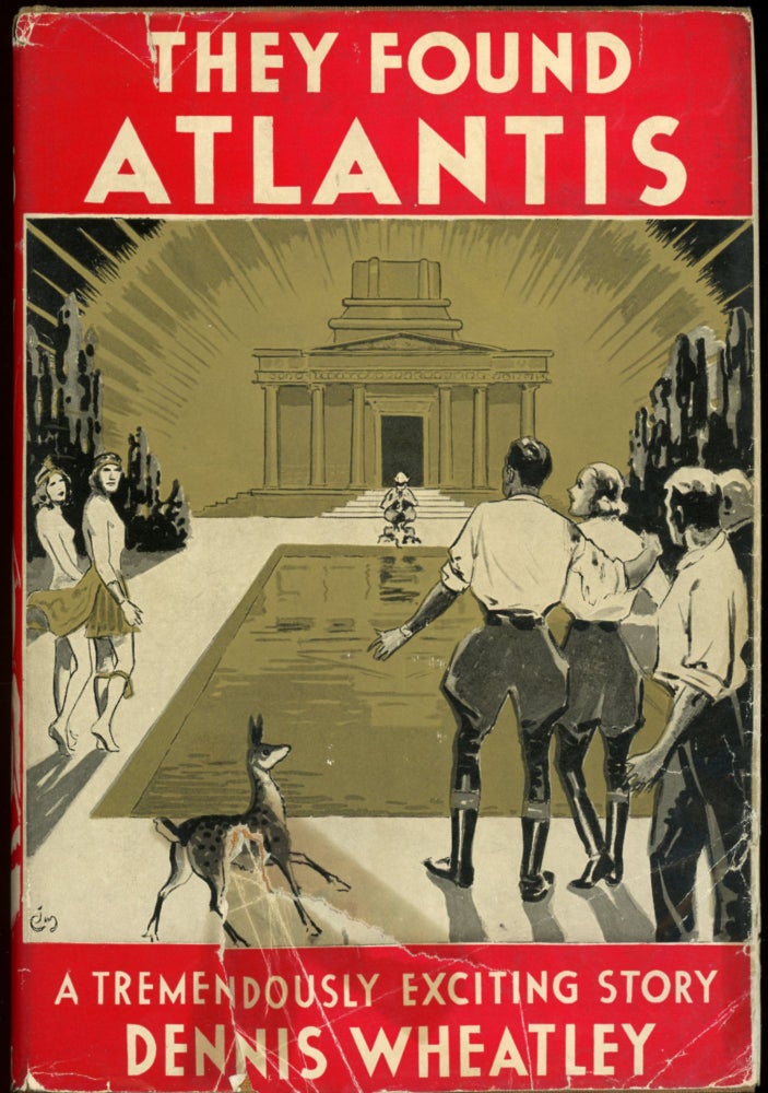 Item #25417 THEY FOUND ATLANTIS: A NOVEL. Dennis Wheatley, Yates.