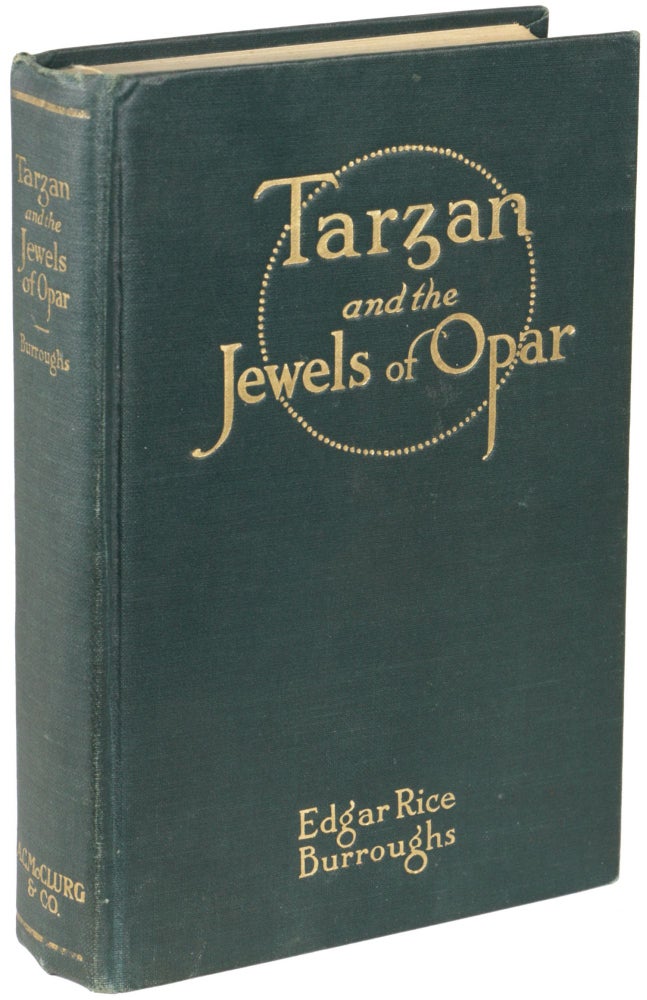Item #25491 TARZAN AND THE JEWELS OF OPAR. Edgar Rice Burroughs.