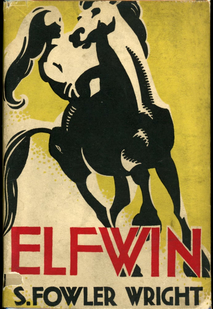 Item #25520 ELFWIN: A ROMANCE OF HISTORY. Wright, Fowler.